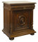 Gründerzeit Anrichte um 1880 | Antikes Highboard um 1880 | TV-Schrank aus Nussbaum massiv B: 89 cm (10872)
