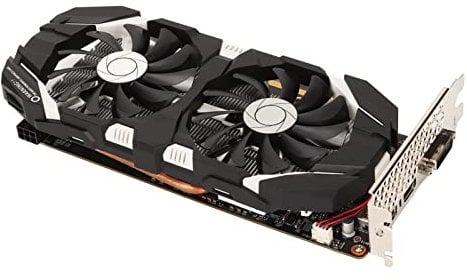Annadue GTX 1060 6GB, GDDR5 Graphics Card for GTX1060 6GB 192bit Dual Fans 4K HDR 8008MHz Memory Frequency Computer Graphics Card