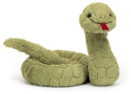 Jellycat Stevie Green Snake Collectable Stuffed Plush Decoration