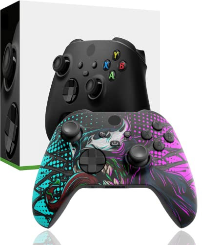Mando original de Xbox Edición Especial Personalizado Compatible con Xbox One Xbox Series X/S (color Simbiote)