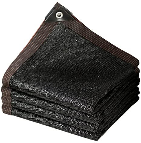 SDLLG Schattennetz mit Ösen Garten Schwarz 2.5x6m Sonnensegel mit 90% Schattierwirkung aus HDPE Schattiernetz Atmungsaktiv Kühlend UV-Schutznetz Windschutznetz Stall für Balkon Pflanze Anpassbare
