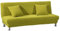 Meigeh Sofabezug ohne armlehnen Stretch Armlose sofaüberwurf Sofahusse Ohne Armlehne 1 sitzer Sofa Abdeckung Schlafsofa bezug Herbstblatt gelb, kein Kissenbezug