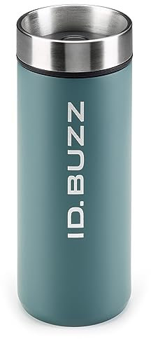 Volkswagen 11G069604B Thermobecher 500ml Trinkflasche Edelstahl, mit ID.Buzz Schriftzug