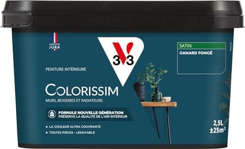 V33 Peinture multi-supports Colorissim® Canard foncé satin 2,5L