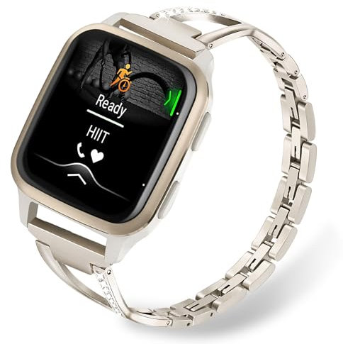 TRUMiRR Ersatz für Garmin Vivoactive 6 5/Vivomove Trend/Vivomove Sport/Venu Sq 2 Music Armband, Mesh Gewebte Edelstahl Armband Metall Uhrenarmband Ersatzband für Garmin Vivomove Sport/Venu 2 Plus