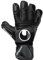 uhlsport Comfort Absolutgrip, Kinder und Erwachsene Torwarthandschuhe, Schwarz, 7.5 -