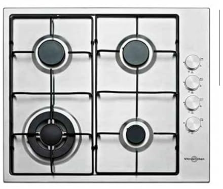 Placa Gas VITROKITCHEN EN640LIN Natural Inox 4f
