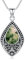 enjoylifecreative Moosachat Halskette 925er Sterling Silber Filigrane Tropfenanhänger Kette Geburtstag Weihnachten Schmuck Geschenke für Frauen