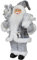 Christmas Paradise stehender Weihnachtsmann Hilmar grau Dekofigur klein (30cm)