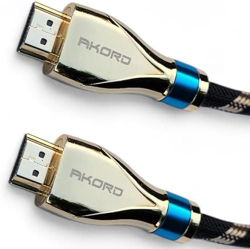 AKORD HDMI Cable v2.1 8K 120Hz CERTIFIED HDR eARC Lead (1.5 Metre)