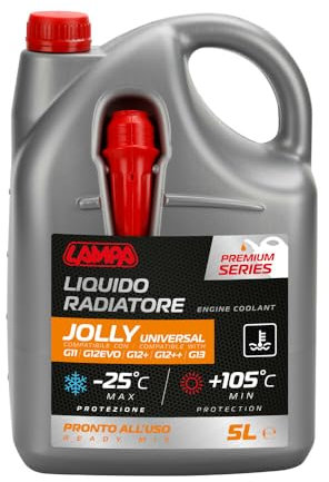Lampa 38044 Premium Series Jolly Universal, Liquido antigelo radiatore - (-25°C / +105°C) - 5 L