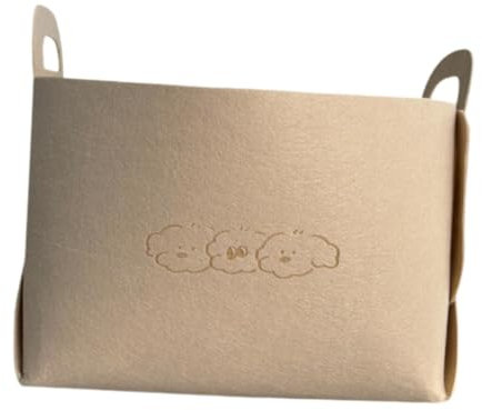 ＡＷＨＡＯ Hundespielzeug Aufbewahrungskorb, Welpen Stoffkorb, Regal, Schubladen, Organizer, Faltbar, für Hundebekleidung Und Zubehör, Decke, M