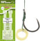 Haldorado SpéciMethod Rig13, 8 cm Barbless Hook Fishing Rig, 0.10 mm Braided Line, Size 12, 2-Qty