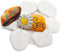 PacuM Galets a Peindre 12 Pièces Blanc Plats à Peindre 4-9 cm Galets Lisses DIY Peintes Rocher Pierres Plates à Peindre Pierres Peindre Galets Naturels Pierres Naturelles pour Décoration de Jardin