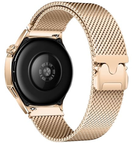 ZZMY Uhrenarmband 22mm Edelstahl Kompatibel mit Garmin Venu 3/Venu 4 45mm Armband,für Huawe Watch GT6/GT5/GT4/GT3/GT2 46mm Armband,Fallschirm-Style Magnet Schnalle uhrband für Damen Herren