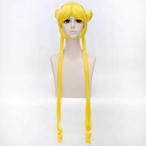 Cosplay Perücken Sailor Moon Cosplay Perücken Halloween Cosplay für Frauen Stirnband Kino Pluto Mizuno Tomoe Chibiusa Cosplay Perücken Haarteil Kopfstück Sailor Moon