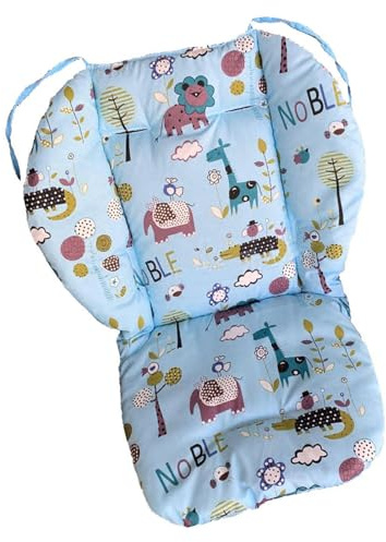 PURPLELILY Sitzpolster für Kinderwagen, Universal, für Kinderwagen, Hochstuhl, Sitzkissen, Matten, Baumwolle, weich, Fütterungsstuhl, Bezüge für erhöhte Kissen