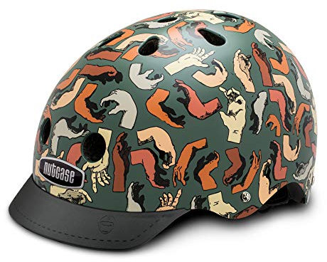 Nutcase Handy Medley - Fahrradhelm - Olive Kopfumfang M / 56-60 cm 2018 MTB Helm