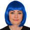 Redstar Fancy Dress - Damen Bob-Perücke - Kostüm Party Cosplay Accessoire - Blau