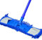 Rotating Microfiber Mop Floor Cleaning Adjustable with Handle Wet & Dry Use (Blue)