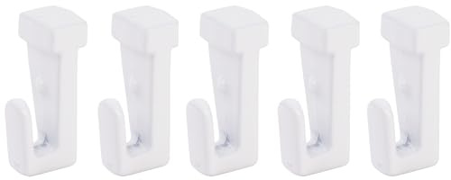 SOFT-RAIL® 5 St. Gleithaken, Weiß beschichtet