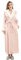 Oksun Dressing Gown Full Length Robe Fleece Winter Warm Soft Bathrobe, 1618-pink, UK14-20(label XL)