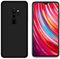 Todobarato24h Funda Compatible con Xiaomi Redmi Note 8 Pro (6.53) Pulgadas TPU Lisa Negra Silicona Gel