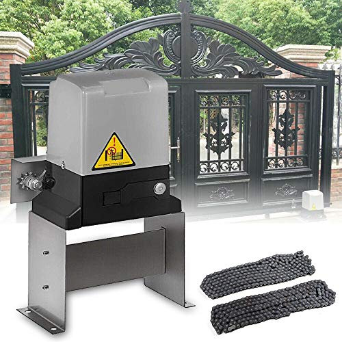 SHIOUCY 600 kg/1300LBS Elektrische Garage Türöffner 370W Schiene Tor Opener Betreiber Schiebetür Kits Garagentor Fernbedienung Control Kit