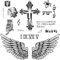 CARGEN® Celebrity Realistic Temporal Tattoo Singer J.B TamañO Temporal Tatuaje Temporal Pecho Parte Posterior Del Brazo Cara Mangas Fake Tattoo Stickers Para Hombres Mujeres