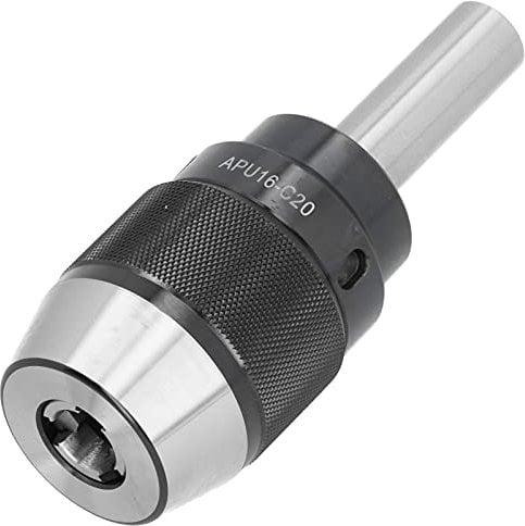 Integriertes Bohrfutter, 1-13 mm Schnellspannbohrfutter Bohrfutter mit Zylinderschaft für Drehmaschinen Fräsbohrmaschine