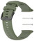 Yoobuu Silikon Armband Kompatibel mit Polar Vantage V2, Einstellbar Sport Band Ersatzband für Polar Vantage V2 Frauen Männer (Grün)
