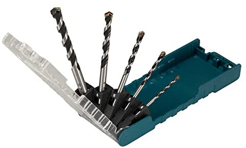 Makita E-14255 5 Piece TCT Drill Bit Set Multi