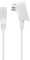 goobay 60678 Câble de routeur téléphonique Câble de raccordement pour DSL/ADSL/VDSL, TAE-F mâle vers RJ45 mâle (8P2C) Blanc 40 m