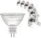 Simusi MR16 Halogen Leuchtmittel, Halogen 12V 50W MR16, GU5.3 Halogen 50W Deckenglühbirnen 2 Pin dimmbar, Halogen Spot Glühbirnen, Halogen Reflektor 2700K Warmweiß, 6er Pack