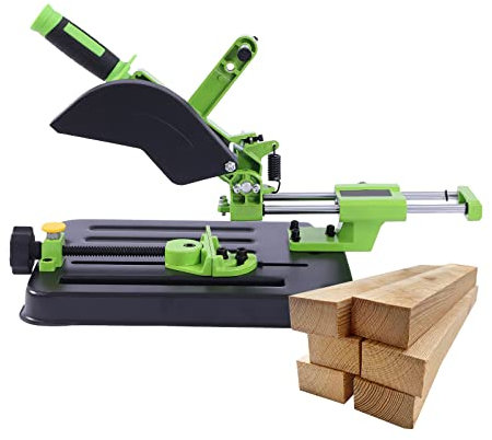 Ständer für Winkelschleifer Trennständer Winkelhalter Aus Aluminium Winkelschleiferhalter für 100 /125mm Winkelschleifer,für Polieren, Schleifen Und Schmieden Von Geländern,Holz,Grün