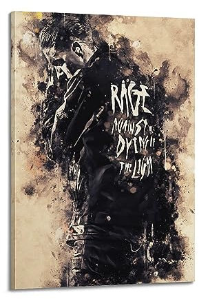 VZRSQZK G Eazy Sänger-Poster, dekoratives Gemälde, Leinwand-Wandposter und Kunstdruck, modernes Familienschlafzimmer-Dekor-Poster, 40 x 60 cm