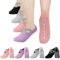 Newofview 4 Paar Yoga Socken Damen Antirutsch Mit Kreuzgurten - Rutschfeste Pilates Socken für Damen und Herren, Barre, Ballett, Tanz, Barfuß, Trampolin, Zuhause, Krankenhaus