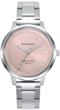 Mark Maddox Reloj para Mujer Greenwich MM1019-77 Acero Inoxidable