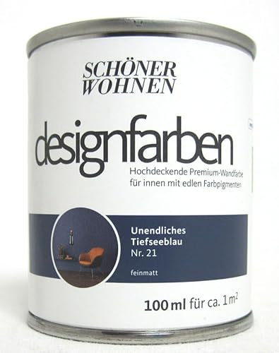 Designfarbe Unendliches Tiefseeblau Nr.21 100 ml