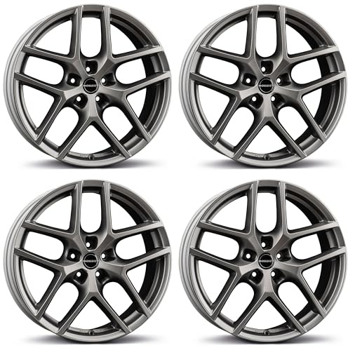 4x Borbet Felgen Y 8.5x19 ET40 5x112 titan matt kompatibel mit Audi A3 A4 A5 A6 A7 A8 Q2 Q3 Q4 Q5 RS3 S3 S4 S6 S7 S8 SQ2 SQ5 TT TTS