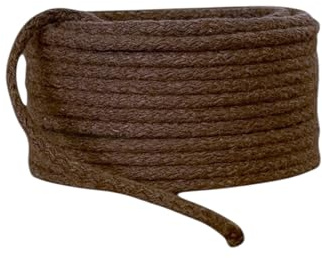 Baumwollkordel 5mm Kordel aus Baumwolle in 26 Farben (1629 - braun, 5 Meter)