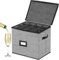 UCK-KIT Estuches de Almacenamiento de Cristal con divisores,Caja de Almacenamiento de Vidrio de champán,Contiene 12 Copas de Vino para cristalería, Cajas móviles