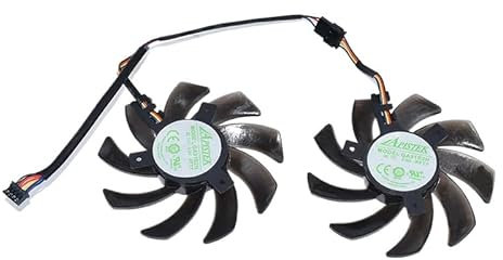 Senlifang Pour GTX 1060 GTX 1070 Ventilateur De Carte Graphique Ga91s2h Dc12 V 0.35a Refroidisseur