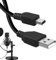 Teuena Mini USB Cable for Blue Yeti 2M Yeti Microphone Power Cable USB 2.0 A Male to Mini B Data Transfer Cable Universal Charging Cable for Blue Snowball iCE PS3 Controller Dash Cam Digital Cameras