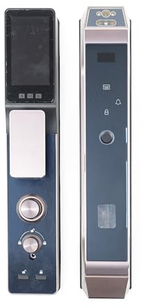 Smart Lock PNI SafeHome PTY8825, Code, Karte, Gesichtserkennung, Fingerabdruck, Tuya Smart-Anwendung, 30 Benutzer, integrierte Kamera