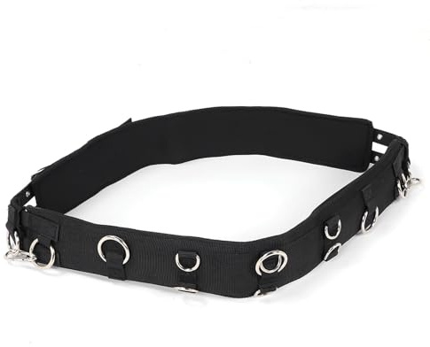 Bnineteenteam Horse Training Surcingle, Professional Horse Lunge Strap Adjustable Lunging Surcingle Comfortable Lunging Training Aid System Lunge Equipment for Conditioning Horses