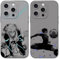 Yimctoie [2 Stück Handyhülle für iPhone 11 Pro 5.8, Cool Anime Blue Lock Muster Aesthetic Design Schutzhülle Weich TPU Silikon Stoßfest Case für iPhone 11 Pro, Blue Eyes