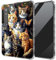 DIGTIALL Funda de TPU transparente ultrafina para Boox Palma 2 de 6.1 pulgadas, para Boox Palma E-Book, transparente, antideslizante, a prueba de golpes, colores gatos