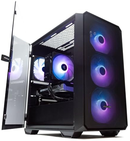 PcCom Ready V2 PC Gaming Intel Core i5-12400F, RTX 5060 Ti 16GB, 32GB RAM, 1TB SSD NVMe, Windows 11 Home, Ordenador Gaming Alto Rendimiento 1080p 1440p
