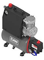 Spezialkompressor ÖLFREI SILVERSTONE 2, 12 V., 5 lt. Kessel